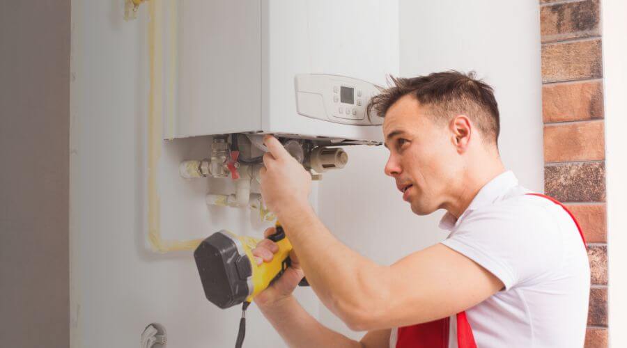 Local tankless water heater installation in Westfield Center, OH